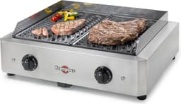 vrijstaande elektrische barbecue 2x1700w - krampouz - gecim2oa00 — thumbnail 1