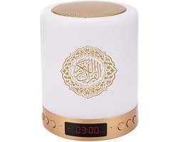 Koran Quran Speaker LED Touch Lamp - Volledige Recitatie Vertalingen 40 Hadith Doe3a’s en Azan