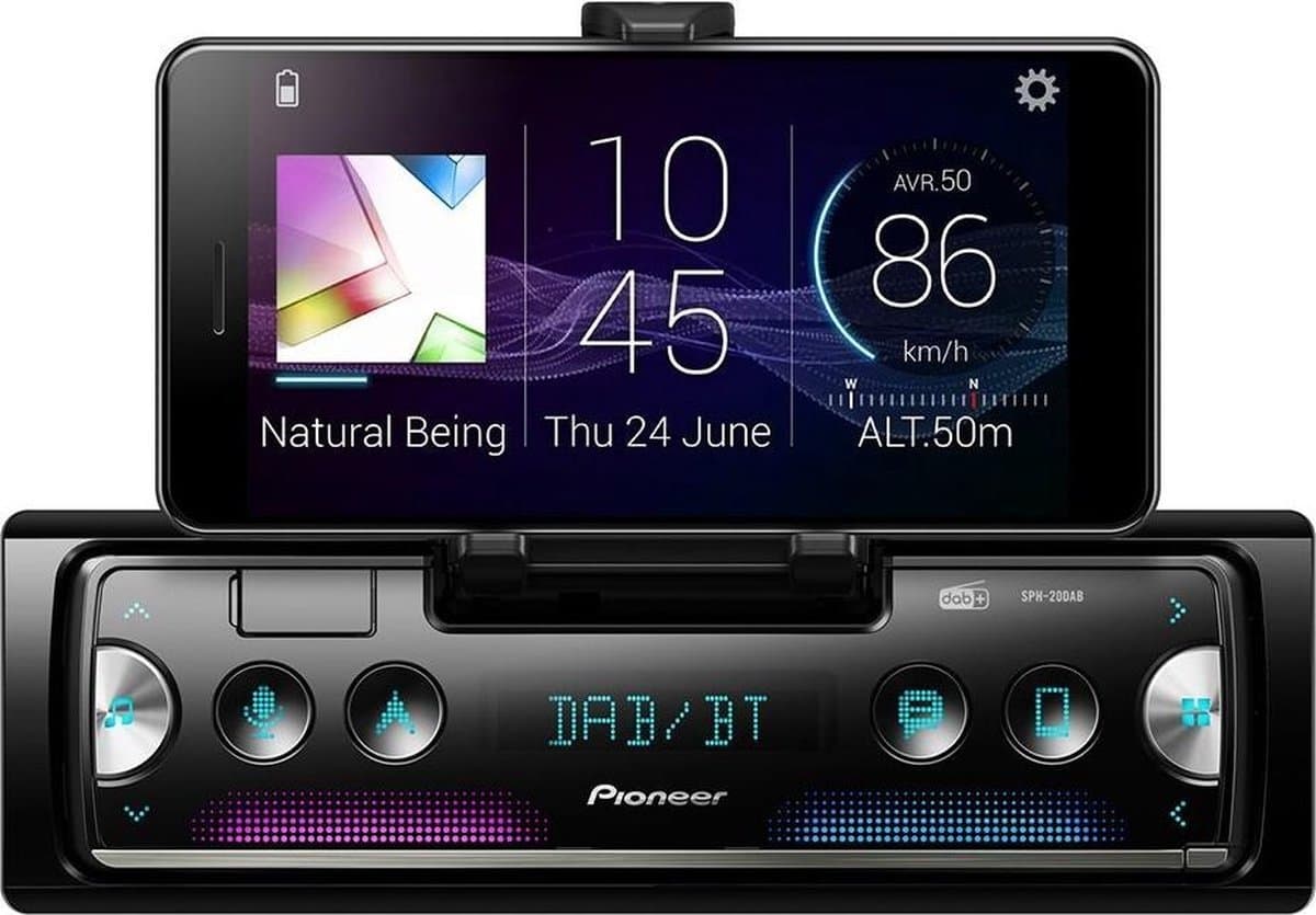 Pioneer SPH-20DAB - Autoradio met DAB+ — afbeelding 1
