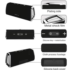 Hopestar H23 Bluetooth luidspreker Draadloze Waterdichte draagbare speaker — thumbnail 3