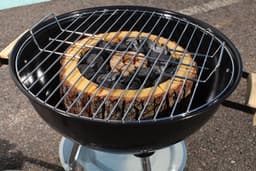 Ecogrill maat XL 24x24cm - Ecologische wegwerp barbecue / Milieuvriendelijke wegwerp bbq - eenmalig gebruik — thumbnail 3