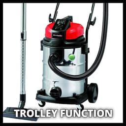 Einhell Elektrische Nat-/Droogzuiger TE-VC 2230 SA - 1150 W - 220 mbar - 30 L - ECO-technologie - Luchttekortregelaar - Incl. Combimondstuk tapijt / gladde vloer - 3 m slang - Telescopische buis — thumbnail 12