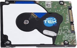 Interne Harde Schijf - Opslagstation HDD - Extra Gegevensopslag - Dun Profiel 7mm - 2TB - Zilver — thumbnail 3