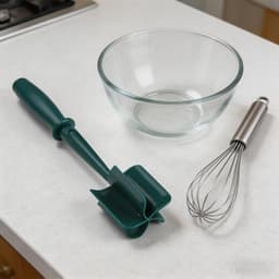 Keukenmachine Hakker - Gehaktmolen Vlees - Gelijkmatig Hakken - Multifunctioneel Hittebestendig - 29 x 10 x 10 cm - Groen — thumbnail 3