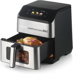 Airfryer Multikoker - Heteluchtfriteuse Keukenapparaat - Gezond Koken - WIFI Verbinding - 7L Capaciteit - Zwart — thumbnail 2