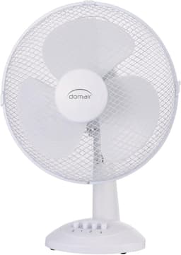 Tafelventilator - Persoonlijke Koeler - Kamertemperatuur Regelen - Verstelbare Kanteling - 40 cm - Wit — thumbnail 3