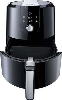 Heteluchtfriteuse XL - Compacte Allrounder - Gezond Bereiden - 7 Automatische Programma's - 5.2 Liter Volume - Zwart — thumbnail 5