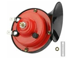 Superkrachtige treinhoorn van 300 dB, geschikt voor vrachtwagens, treinen, schepen, auto's en elektrische slakken; 12V waterdicht; tweekleurig; geschikt voor auto's en motorfietsen.