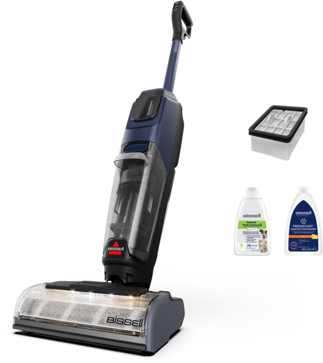 BISSELL CrossWave HydroScrub Select Draadloze Steelstofzuiger met Dweilfunctie - 2-in-1 Stofzuiger & Dweil - PowerVac & PowerMop - ZeroGap Randreiniging - Multi Surface Cleaner - 4284N — afbeelding 1
