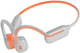 Orange Bluetooth-hoofdtelefoon met botgeleiding voor zwemmen, geen in-ear model, 32 GB geheugen, draadloos voor sport, dubbele oorhaakjes, geschikt voor hardlopen. — thumbnail 1