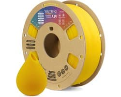 PLA Filament - 3D Printdraad - 3D Printen - Maatnauwkeurig 002 mm - 1 kg - Geel