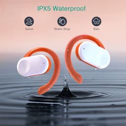 Bluetooth sportoortjes, draadloze Bluetooth 5.3, HiFi-geluidskwaliteit, IPX4 waterdicht, comfortabel om te dragen, 12 uur batterijduur. — thumbnail 3