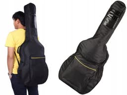 Weerbestendige tas voor akoestische gitaar met verstelbare riemen - gitaarkoffer - gitaarrugzak — thumbnail 3