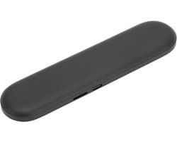 Kussenluidspreker, Beengeleidingsluidspreker met Timerfunctie en Stereobas, Slaapluidspreker voor Slaapgeluiden, Meditatie, Bluetooth-slaapkoptelefoon voor Diep Slapen(zwart)