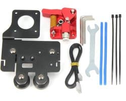 Direct Drive Extruder Kit - Aluminium Plaat Extruder - 3D Printen Verbeteren - Lichtgewicht Aluminium Plaat - 55.8 g - Zwart