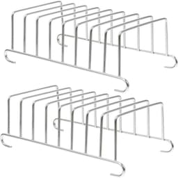 Heteluchtfriteuse Accessoireset - Kookrek RVS - Bakken Roosteren - Ovenvast Hittebestendig - 15.5 cm - Zilver — thumbnail 1