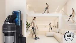 Samsung Jet 85S Multi VS70H25WWG/WA - Steelstofzuiger - 2 in 1 laadstation - Hepafilter - Slim LED Brush — thumbnail 20