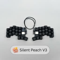 Allero Toetsenbord - Split Toetsenborden - Mechanisch Toetsenbord - XDA-keycaps - Volledig Aanpasbaar - Inclusief 0,5 m CAT6-kabel — thumbnail 3