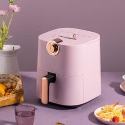 Heteluchtfriteuse - Airfryer Oven - Gezond Frituren - Snelle Bereiding - 45 Quart - Blauw — thumbnail 5
