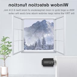 SnelShoppen - Smart Thermostaat Radiator Ventiel - Programmeerbaar, Zigbee Temperatuurregeling, App Besturing, Compatibel met Alexa en Google Home, LC — thumbnail 3