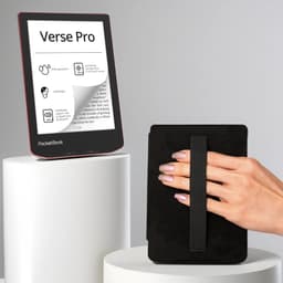 PocketBook Verse Pro Passion Red e-reader – Inclusief Zwart met Elastiek Hoesje (shell cover) – Voordeelbundel — thumbnail 1