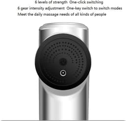 Spier Massager Gun - Fascia Blaster - Spierherstel Versnellen - 4 Verschillende Massagekoppen - 6 Snelheden - Rood — thumbnail 3