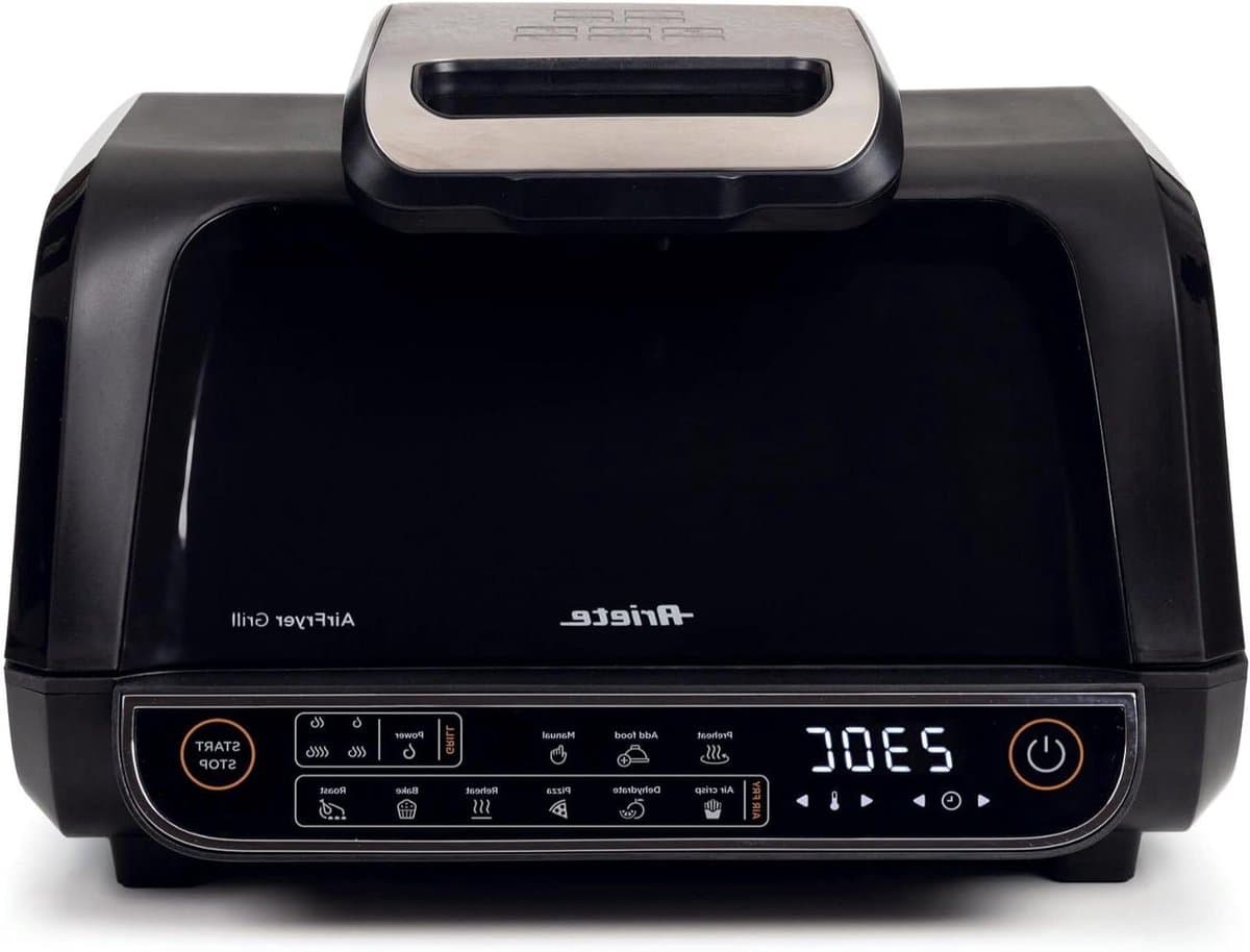Airfryer Grill - Heteluchtfriteuse Grillpan - Gezond Koken - 8 Kookfuncties - 8 Liter - Zwart — afbeelding 1
