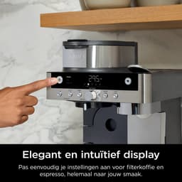Ninja Prestige Dualbrew System - Koffiezetapparaat voor filterkoffie en cups - inclusief ingebouwde melkopschuimer - CFN802EU — thumbnail 2