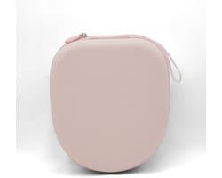 Roze opbergtas voor over-ear koptelefoons, waterdichte opbergtas voor koptelefoons, opbergtas voor digitale apparaten