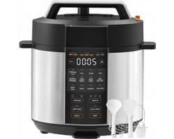 RUX® Multicooker - Multicookers - Zwart - 32cm x 34cm x 32cm