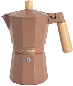 CREATE - Italiaanse koffiezetter - Mokka - Zonder inductieadapter - 9 kopjes / 450ml - THERA MOKA RETRO — thumbnail 1