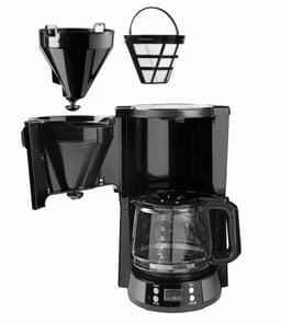 Bestron ACM800TG Koffiezetapparaat – 1,5L Glazen Kan – 1000W – Timerfunctie – 10‑12 Koppen – RVS Afwerking — thumbnail 2