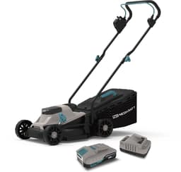 Neokraft - 20V Accu grasmaaier - 33cm maaibreedte - Brushless motor - 5 instelbare maaihoogtes - Incl 30L opvangzak - Incl. 20V 4,0Ah accu & lader — thumbnail 1