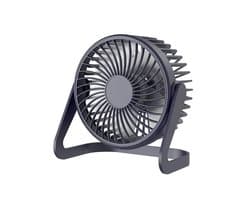 Tafelventilator - Desktopventilator - 360 kantelbaar - USB A - Ø13 — afbeelding 1