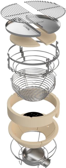 Monolith TWO.55 Classic Starterset – Complete Kamado BBQ Set met onderstel en Accessoires — thumbnail 4
