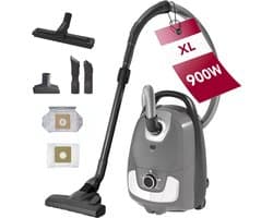 DYNA® Karcher - Karcher Stofzuiger - Bouwstofzuiger - Festool Stofzuiger - Bouwstofzuiger Zonder Zak - Grijs - 33cm x 31cm x 53cm