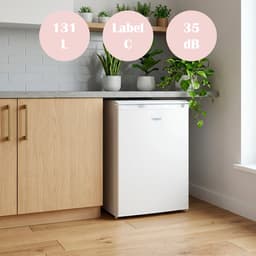 PRIMO PR197FR Koelkast Tafelmodel - Kleine Koelkast - 131L - 35 dB Stil - Energielabel C - Wit — thumbnail 4