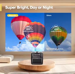 Ultra Short Throw Projector 1080P Full HD – 900ANSI, Android Smart, Auto Focus, WiFi6 & Bluetooth — thumbnail 4