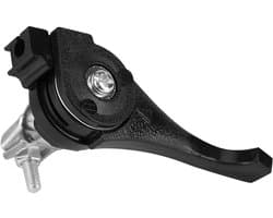 Dailygoods- Gashefboom Gemaakt van Kunststof/Metaal - Universele Grasmaaier - Tuinaccessoire - Geschikt voor 19mm Stuur - Eenvoudig te Installeren - Duurzaam Gebruik - Gasklep