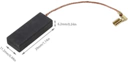 JHUBERS- Koolborstels 2 Pairs - Vervanging voor Grasmaaier - 29x11.2x6.2mm - Compatibel met Flymo/Dewalt - Hoge sterkte - Lange levensduur - Koolborstel — thumbnail 5