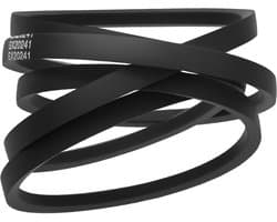 Dailygoods- Aandrijfriem Rubber - Compatibel met John Deere LT150/LT160/LT170/LT180 - Slijtvast - Hoge temperatuur weerstand - 1 stuk - Zwart - Grasmaaier Riem
