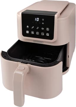 Airfryer - Heteluchtfriteuse - Gezond Frituren - Compact Design - 5 Liter - Beige — thumbnail 4