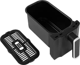 Dubbele Heteluchtfriteuse - Airfryer Oven - Gezond Koken - Twee Gaarkamers - 83 Liter - Zwart — thumbnail 5