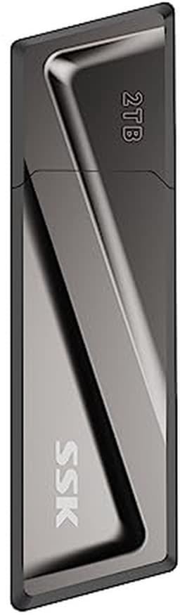 Externe SSD - Draagbare Opslag - Bestanden Opslaan - Ultrasnelle Transmissie - 2 TB - Zilver — thumbnail 2