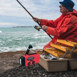 Nexxt Noodradio – Altijd Bereikbaar Zonder Stroom – Solar & Handdynamo – Voor Noodsituaties en Outdoor — thumbnail 2