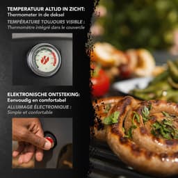 Landmann Pantera 2.0 Gasbarbecue - Draagbaar - Zwart — thumbnail 5
