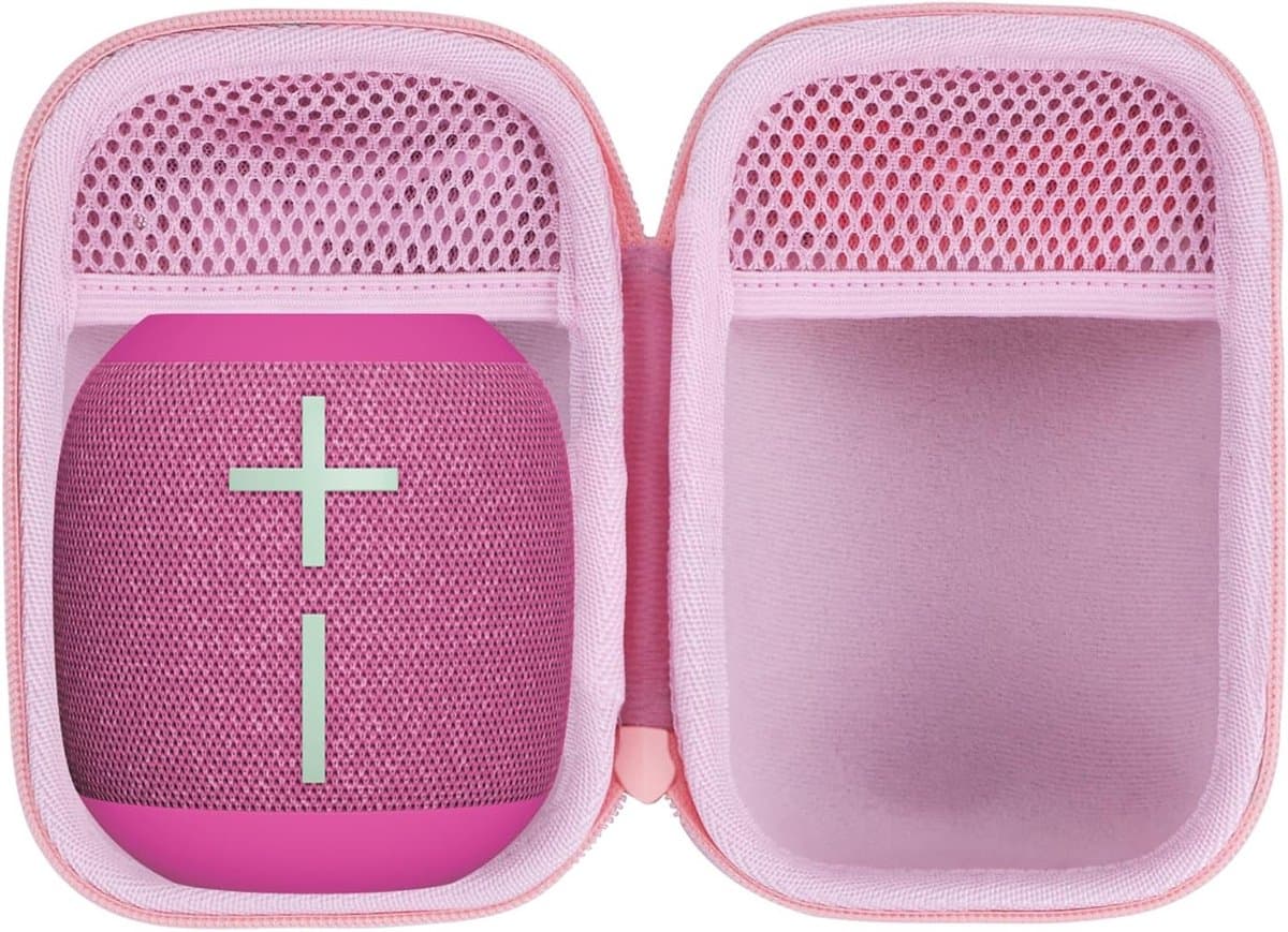 Opbergtas voor Ultimate Ears WONDERBOOM 4 3 2 - Draagbare Waterdichte Bluetooth Speaker Bescherming en Accessoires (Rode Tas) — afbeelding 1