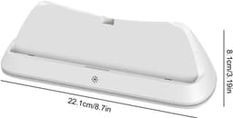 Oplaadstation met Type-C Adapter voor PlayStation Portal Remote Player - Draagbare PS5 Oplaadstandaard met 7 RGB Lichtmodi - Touch Bediening - USB 5V/2A Laadhouder met Beveiliging tegen Overbelasting - Ideaal voor Stabiel en Veilig Opladen - Zwart — thumbnail 5