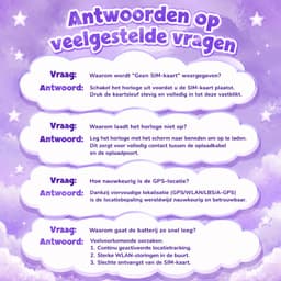 Vashoy T53-Kinderhorloge-Nieuwe smartwatches voor kinderen met GPS-videogesprek-SOS-Leermodus-App om te downloaden-Cadeaus voor kinderen van 5 tot 16 jaar — thumbnail 3