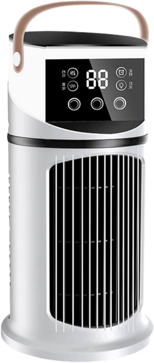Draagbare Airco - Verkoeler - Kleine Ruimtes Koelen - Intelligente Dubbele Modi - 15.5 cm - Wit — afbeelding 1